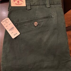 Brooks Brothers Olive Chinos 34x30 Brand New with tags!